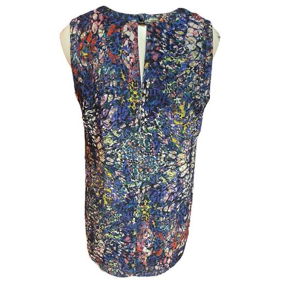 CAbi 3093 Stained Glass Keyhole Sleeveless Top Size S - Picture 4 of 10